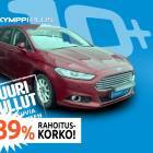 Ford Mondeo 2,0 TDCi 140hv PowerShift Titanium A6 Wagon ** LED / Vakkari / Koukku / P.tutkat / Kessy / Webasto ** - RAHOITUSKORKO 3,39% - L&auml;mmitett&auml;v&auml; tuulilasi / S&auml;hk&ouml;toiminen takaluukku / Digimittaristo