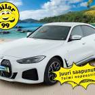 BMW i4 eDrive40 M-Sport ** Adapt.vakkari / LED / Kamera ** - HULLUT AVAJAISHULINAT 3,29 % KORKOTARJOUS - 2x vanteet
