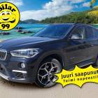 BMW X1 F48 xDrive18d A Business xLine *Sporttipenkit / ComfortAccess / P.kamera / Vakkari / Lohkol&auml;mmitin / Koukku* - HULLUT AVAJAISHULINAT 3,29 % KORKOTARJOUS - Suomi-auto / Kahdet renkaat aluvanteilla
