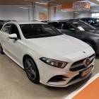 Mercedes-Benz A 200 Business AMG ** Widescreen / Lis&auml;l&auml;mmitin / Nahka-alcantara / P.Kamera / KeyLess / Sporttipenkit / Ambient light **