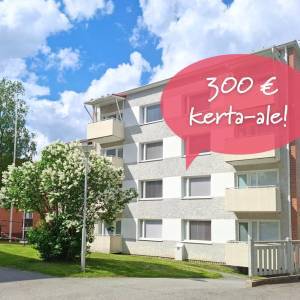 Vuokrataan Kerrostalo Yksi&ouml; - Kajaani Keskusta Kirkkokatu 15 B