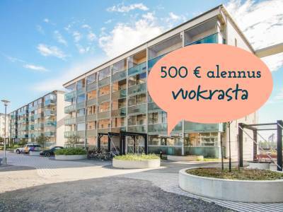 Vuokrataan Kerrostalo Yksi&ouml; - Oulu Limingantulli Rautatienkatu 74 A
