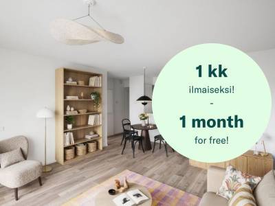Vuokrataan Kerrostalo 3 huonetta - Helsinki Herttoniemi Kirvesmiehenkatu 4