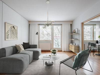 Vuokrataan Kerrostalo 3 huonetta - Helsinki Lauttasaari Vattuniemenkatu 16a B