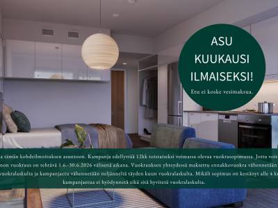 Vuokrataan Kerrostalo Yksi&ouml; - Tampere Lamminp&auml;&auml; Nauhatehtaanraitti 17 B 63