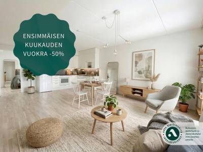 Vuokrataan Kerrostalo Kaksio - Oulu Keskusta Albertinkatu 17 A