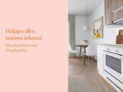 Vuokrataan Kerrostalo Kaksio - Oulu Karjasilta Lekatie 7