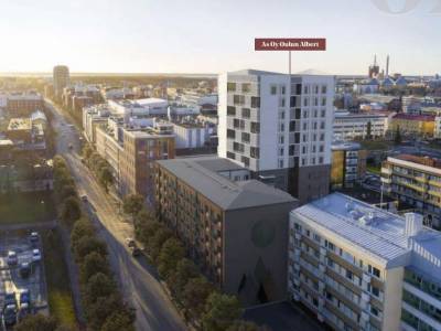 Vuokrataan Kerrostalo Yksi&ouml; - Oulu Keskusta Albertinkatu 17 A 51
