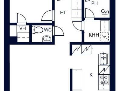 Vuokrataan Rivitalo Kaksio - Tampere Peltolammi Ruokom&auml;enkatu 6