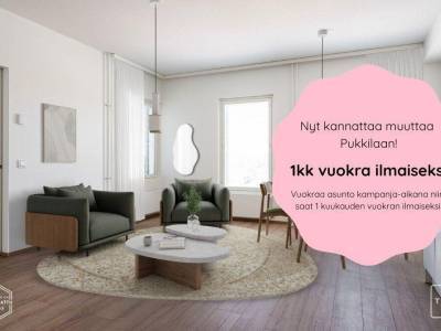 Vuokrataan Kerrostalo Kaksio - Turku Pukkila Kaoliinikuja 1 H