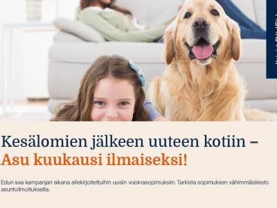 Vuokrataan Kerrostalo Kaksio - Helsinki Pasila Mets&auml;l&auml;ntie 12a