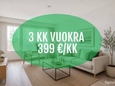 Vuokrataan Kerrostalo 3 huonetta - Mikkeli Otava M&auml;ntytie 6, Mikkeli A