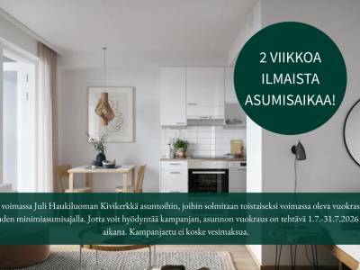 Vuokrataan Kerrostalo Yksi&ouml; - Tampere Haukiluoma Tyviraitti 9 B