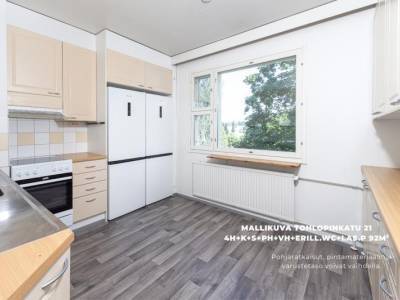 Vuokrataan Kerrostalo 4 huonetta - Tampere Tohloppi Tohlopinkatu 21