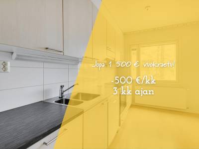 Vuokrataan Kerrostalo 3 huonetta - Vantaa Kulom&auml;ki Maauuninkuja 6 A