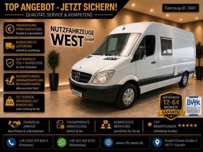 Mercedes-Benz Sprinter Wohnmobil Umbau*K&uuml;che+Wc+Markise+Bett*