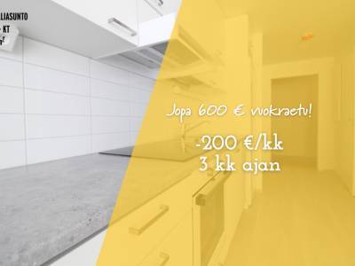 Vuokrataan Kerrostalo Yksi&ouml; - Tampere H&auml;rm&auml;l&auml;nranta Siivekkeenkatu 3 B