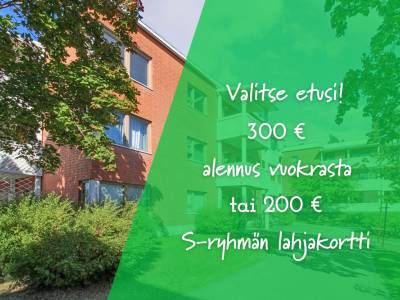 Vuokrataan Kerrostalo Kaksio - Kuopio Neulam&auml;ki Jaamantie 23 G