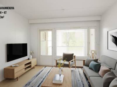 Vuokrataan Kerrostalo Kaksio - Oulu Myllytulli Nahkatehtaankatu 10 B