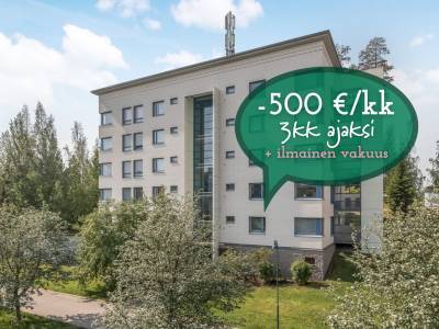 Vuokrataan Kerrostalo 4 huonetta - Kuopio S&auml;rkilahti Kiiskenkuja 3 A