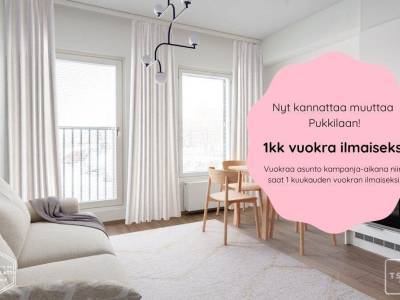Vuokrataan Kerrostalo Yksi&ouml; - Turku Pukkila Kaoliinikuja 1 B