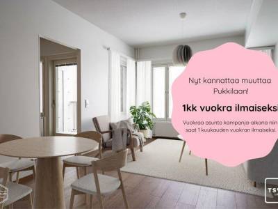 Vuokrataan Kerrostalo Kaksio - Turku Pukkila Samottitasku 2 F