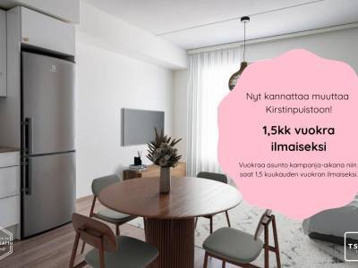 Vuokrataan Kerrostalo Yksi&ouml; - Turku Kirstinpuisto Ruissalontie 13 C