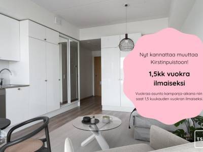 Vuokrataan Kerrostalo Yksi&ouml; - Turku Kirstinpuisto Ruissalontie 13 E