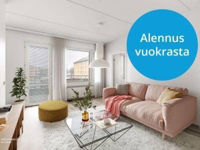 Vuokrataan Kerrostalo 3 huonetta - Lappeenranta Tykki-Kiviharju Kievarinkatu 1
