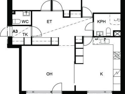 Vuokrataan Kerrostalo 4 huonetta - Helsinki Puistola K&auml;mnerintie 8 D 16 D