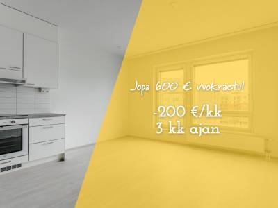 Vuokrataan Kerrostalo Yksi&ouml; - Tampere H&auml;rm&auml;l&auml;nranta Siivekkeenkatu 3 A