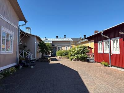 Vuokrataan Rivitalo Kaksio - Rauma Vanha Rauma Isomalminkatu 14 E