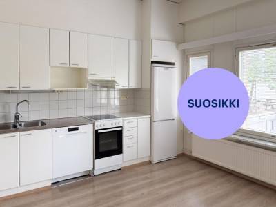 Vuokrataan Kerrostalo Kaksio - OULU Hein&auml;p&auml;&auml; Kirkkokatu 58