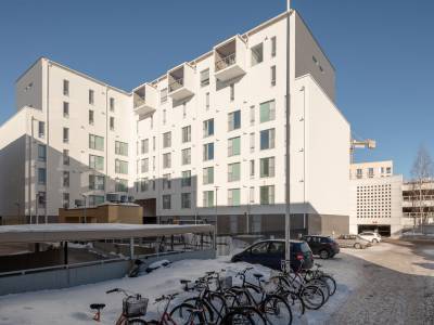 Vuokrataan Kerrostalo Kaksio - Oulu Keskusta Heikinkatu 6