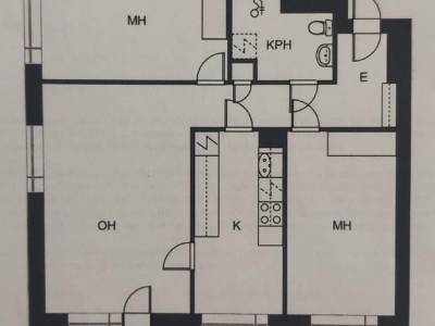 Vuokrataan Kerrostalo 3 huonetta - Kuopio M&auml;nnist&ouml; Pohjolankatu 5