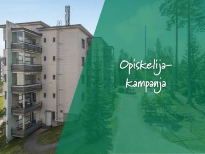 Vuokrataan Kerrostalo Kaksio - Kuopio S&auml;rkilahti Kiiskenkuja 3 A