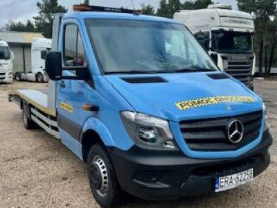 Mercedes-Benz Sprinter 906 416CDI AUTOMAT DMC:3500kg NAJAZD DŁ:5.5m WCIĄGARKA