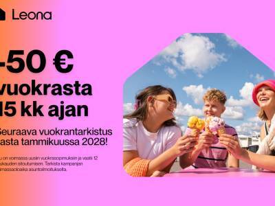 Vuokrataan Kerrostalo Kaksio - Vantaa Tikkurila Kultarikonpolku 2b C