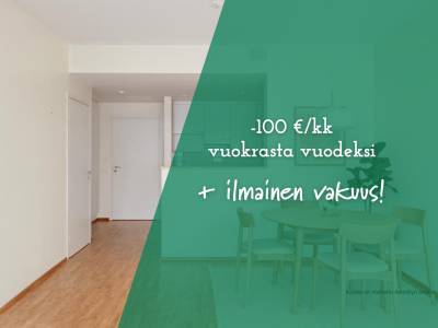 Vuokrataan Kerrostalo Kaksio - Kuopio Maljalahti Itkonniemenkatu 4b B