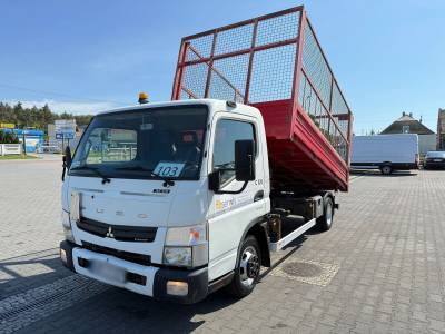 Mitsubishi Fuso Canter Wywrotka Kipper Wywrot 3-stronny Bliźniaki Zarejestrowany