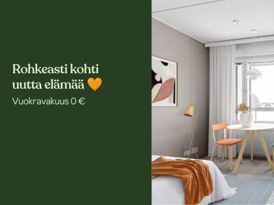 Vuokrataan Kerrostalo Yksi&ouml; - Riihim&auml;ki Peltokyl&auml; Pesispolku 1