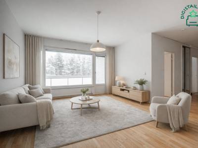 Vuokrataan Kerrostalo 3 huonetta - Oulu Kaukovainio Vaskitie 6 B