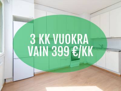 Vuokrataan Kerrostalo 3 huonetta - Mikkeli Otava M&auml;ntytie 6 B