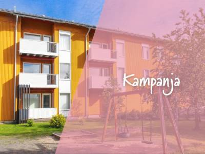 Vuokrataan Kerrostalo Kaksio - Oulu Linnanmaa Puulinnankatu 4 H