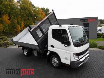 Mitsubishi CANTER FUSO 3C15 THREE-WAY TIPPER 3 SEATS LED LIGHTS TWIN WHEELS
