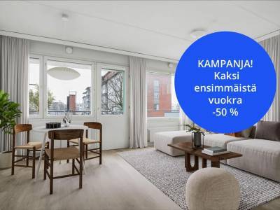 Vuokrataan Kerrostalo Kaksio - Lappeenranta Tykki-Kiviharju Snellmaninkatu 5
