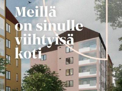 Vuokrataan Kerrostalo Yksi&ouml; - Oulu Hiukkavaara Kunniamarssi 4