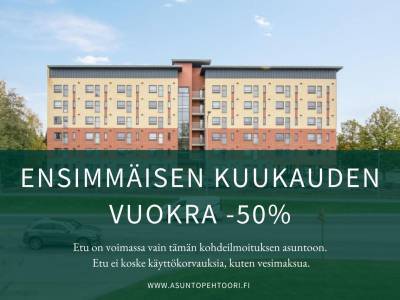 Vuokrataan Kerrostalo Yksi&ouml; - Pori Kuninkaanhaka Kuninkaanhaanaukio 2 A